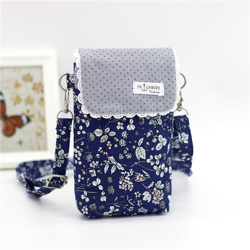 Novo estilo bolsa para celular feminina mensageiro bolsa pequena Mini mudança de chave bolsa para celular pequena bolsa