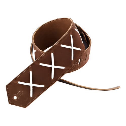 Correia Basso David Gilmour Para Guitarra Violão Baixo Dg 02 - Marrom - Conforme Descrição