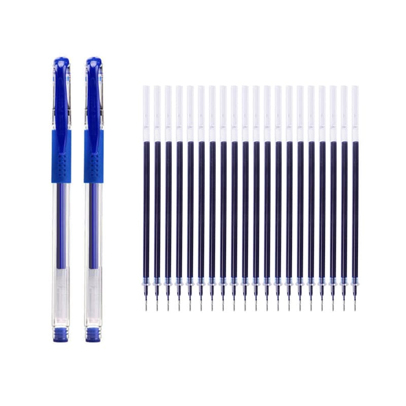 Material Escolar de Escritório Caneta Gel Papelaria Tinta Azul Preta 0.5mm