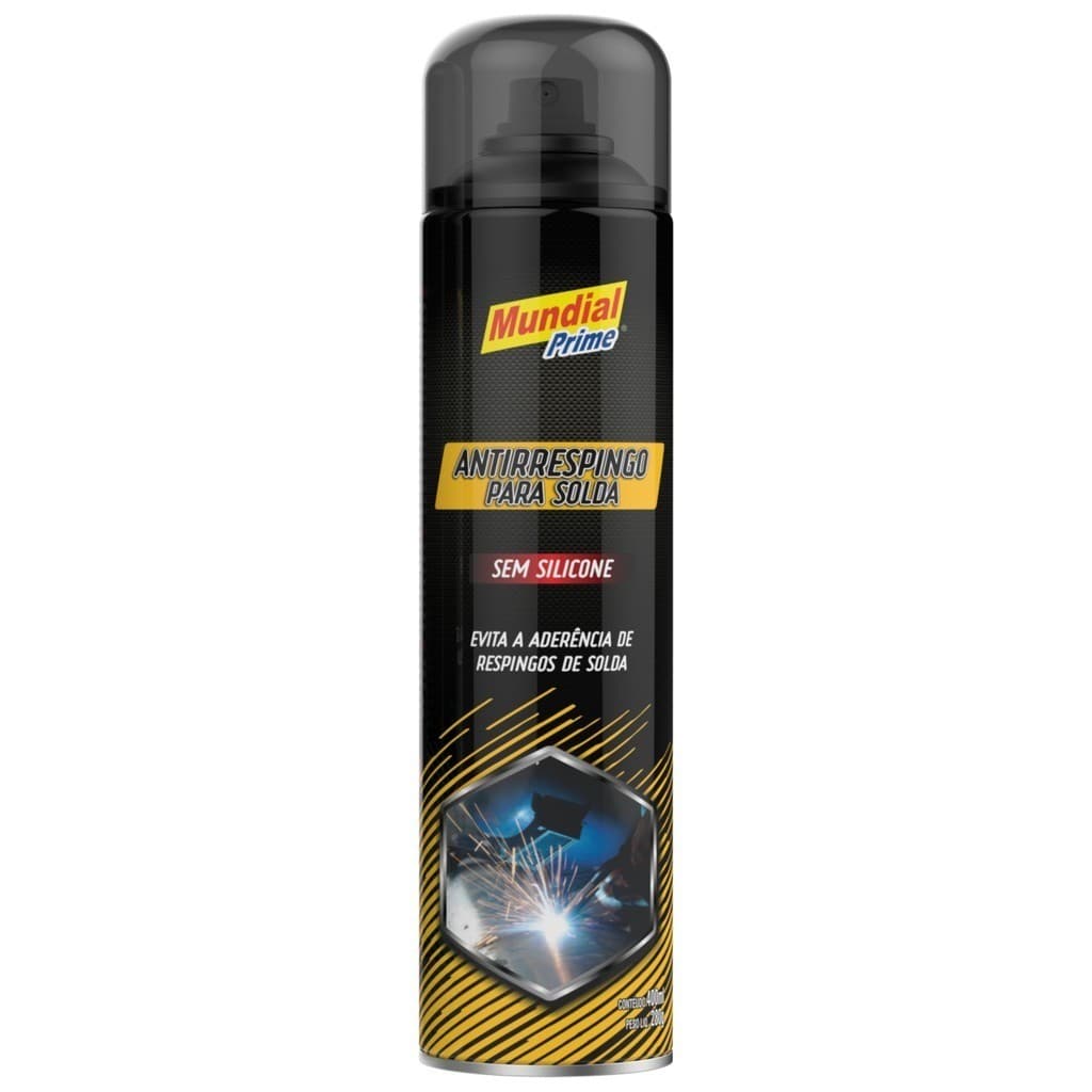 Antirrespingo Solda Spray Mundial Sem Silicone 280g/400ml