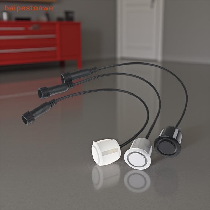 [baipestonwe] Sensor De Estacionamento De Carro 18.8mm , Sonda De Radar Reverso , Cabo De Atualização , À Prova D'água ,