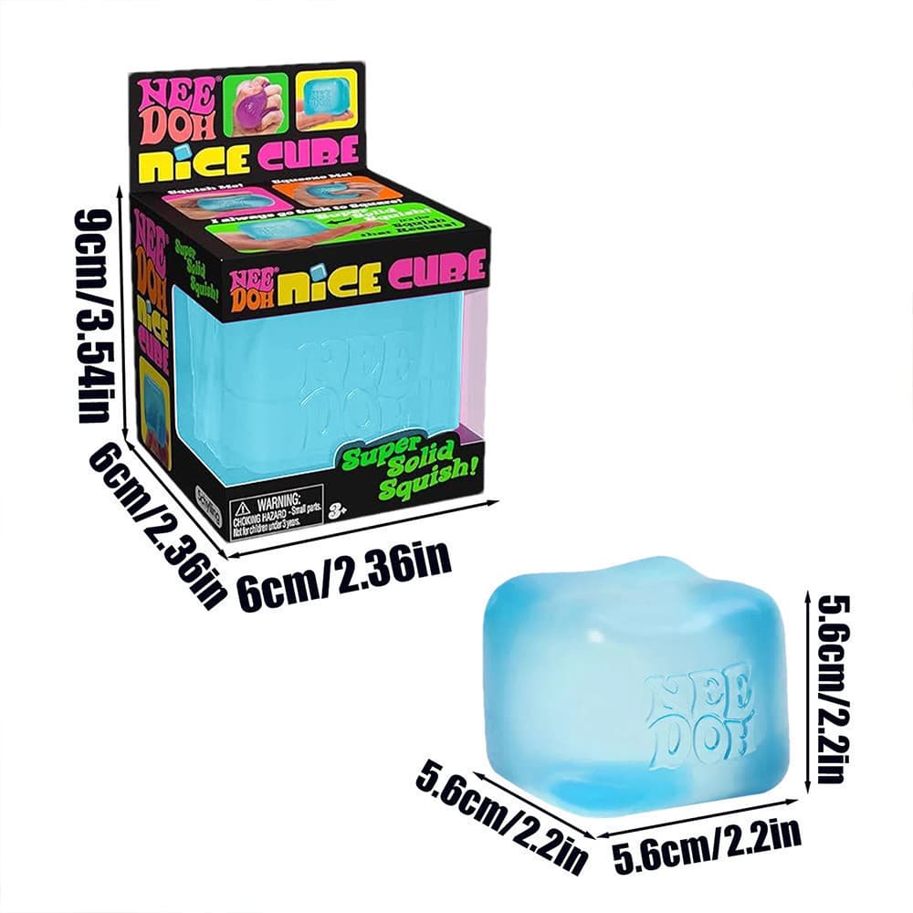 NeeDoh Nice Cube Stress Ball Brinquedos Sensoriais Ansiedade E Alívio Do Estresse Fidget Toys