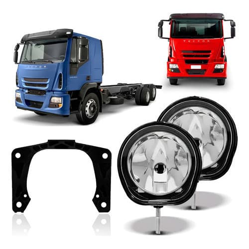 Par Farol De Milha Auxiliar Avulso Iveco Tector 2014 2015