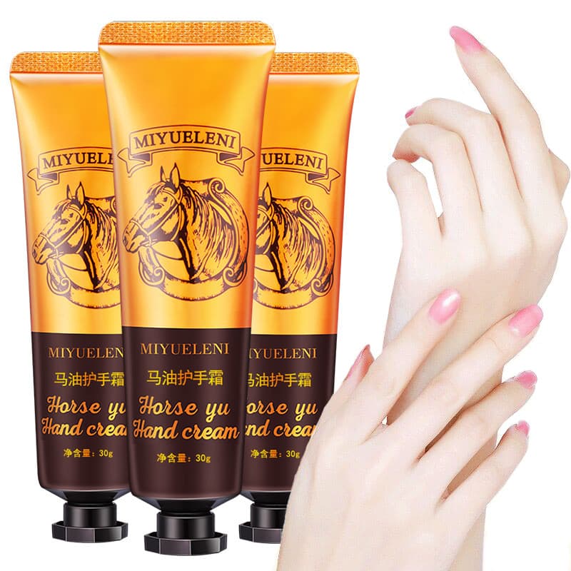 Miyue Le Ni Genuíno Novo Estilo Dez Peças Óleo de Cavalo Creme para as Mãos Hidratante Anti-secagem Maquiagem Cosméticos