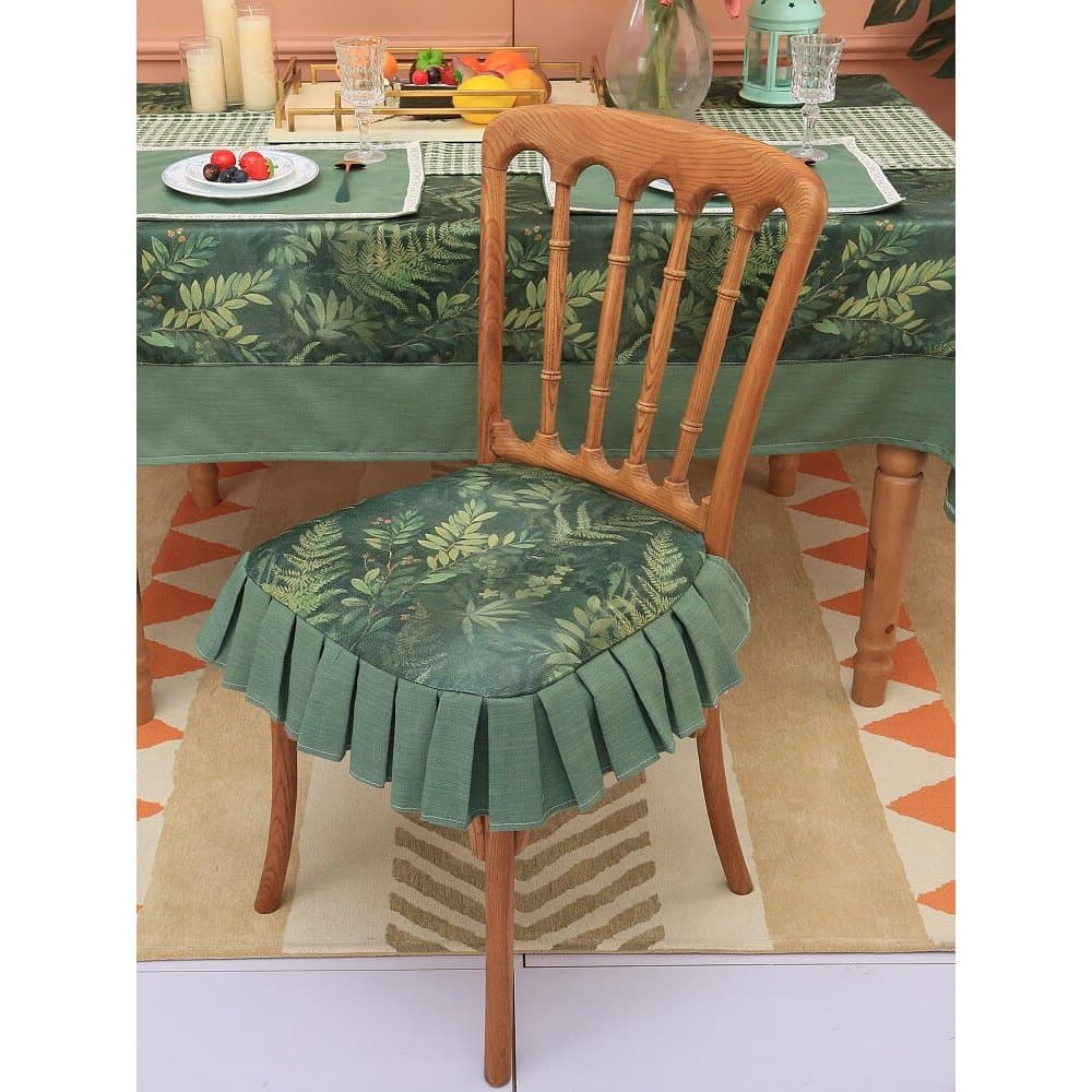 Almofada removível lavável para cadeira Almofada para cadeira Almofada em ferradura americana Almofada para cadeira flor