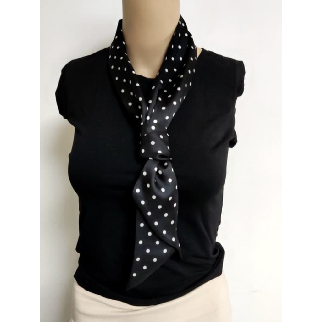 Masculino feminino estilo Universal seda Natural dupla camada cabeça bolinhas pequeno longo cachecol de seda cachecol ca