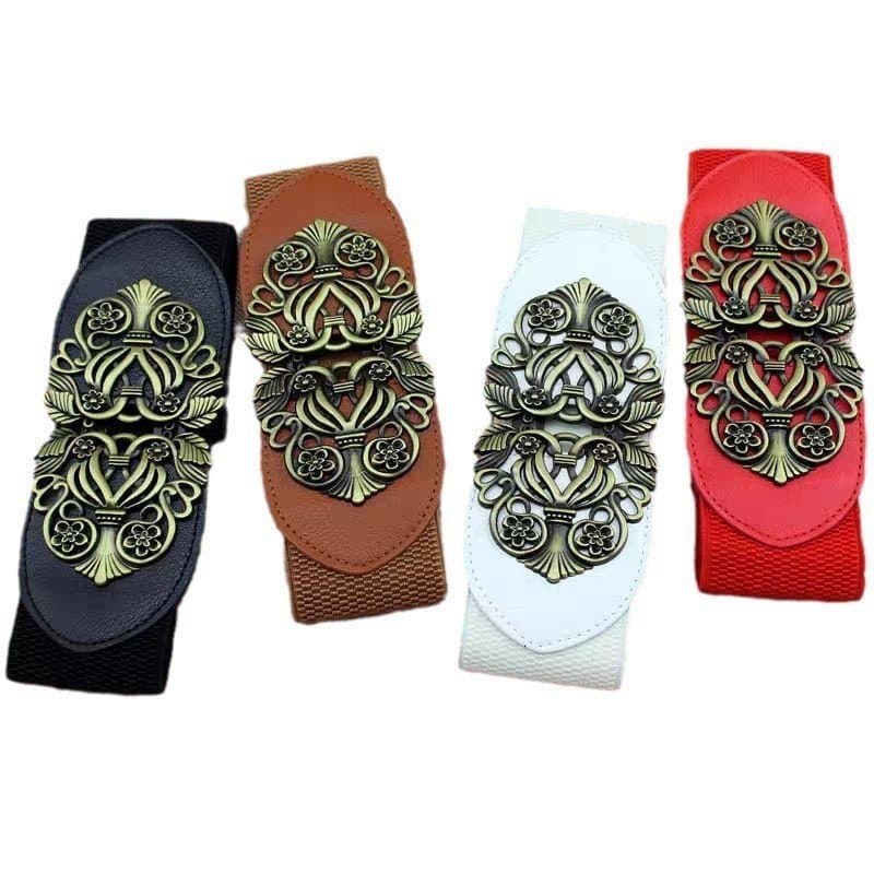 Fabricante de cintos elásticos largos para vestidos femininos, cinto de cintura para jaqueta casual nova e moderna.