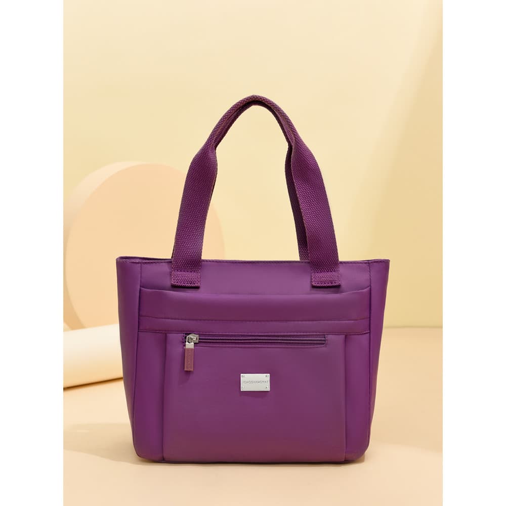 Moda bolsa senhoras simples Casual passeio bolsa de trabalho novo estilo mãe de meia-idade saco de arroz
