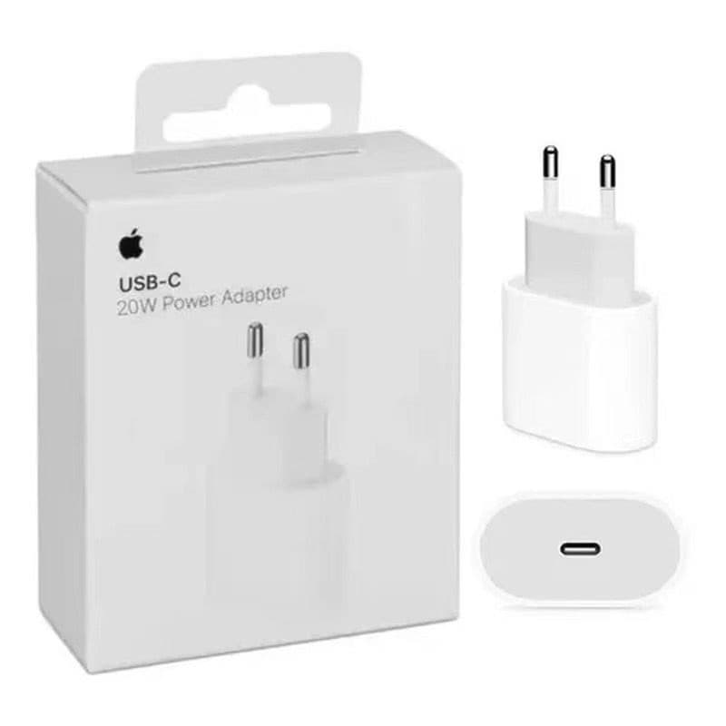 Kit Carregador Turbo 20W USB-C + Cabo Lightning – Potência Máxima e Segurança