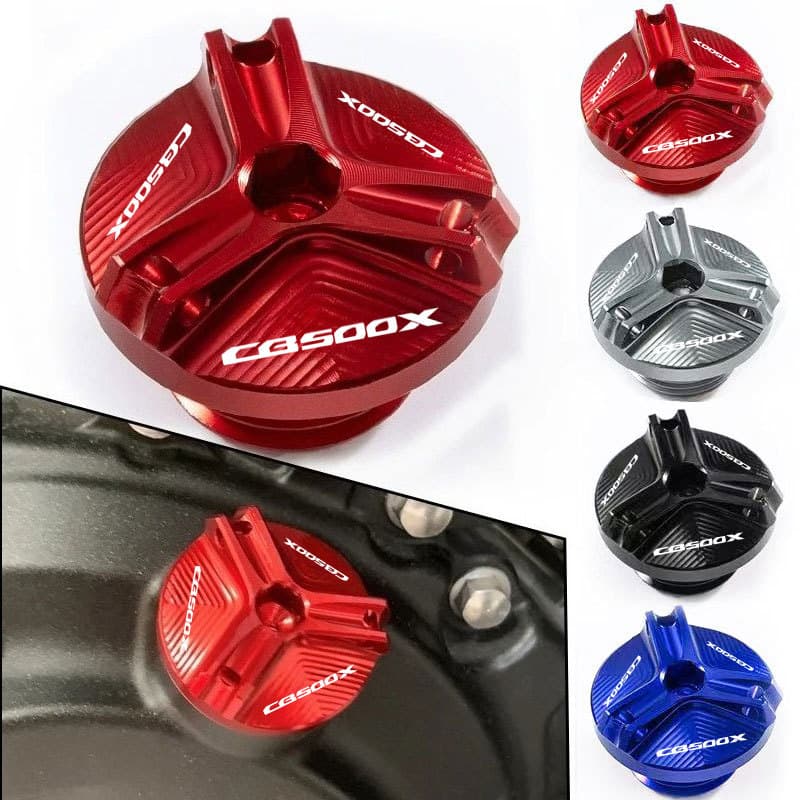 Acessórios Da Motocicleta Tampa De Enchimento De Óleo Do Motor Capa De Plugue Para Honda CB500X CB 500X 2013-2023 2019 2