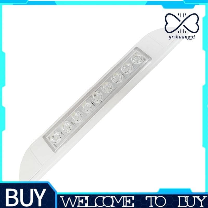 9 LED Luz Para Toldo 12V 24V À Prova D'água 256mm Lâmpada De Tira Motorhome Caravana Externa