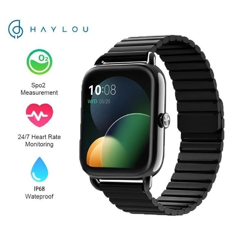 Smartwatch  Haylou RS4 Plus Tela Amoled Pulseira Extra A Prova Dagua A E TOP DE LINHA