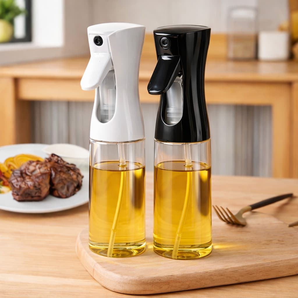 Spray Borrifador de Azeite 210ML Vinagre Culinário Pulverizador Galheteiro Óleo ENVIO IMEDIATO