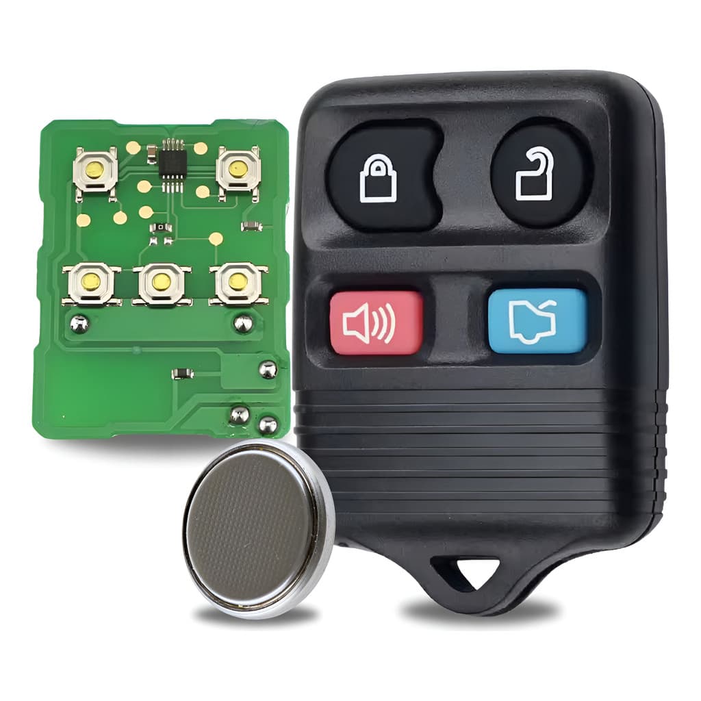 Controle Remoto P/ Alarme Original Ford Ka Fiesta 4 Botões
