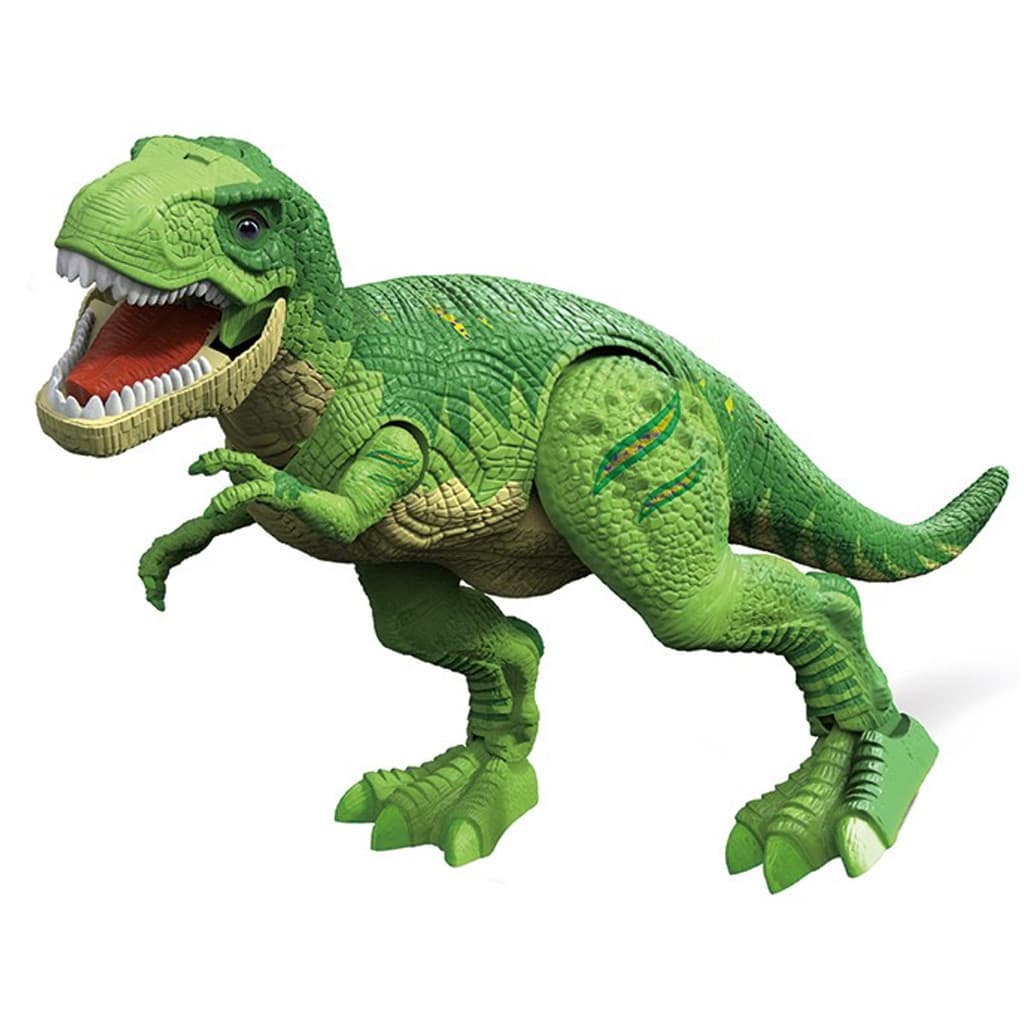 Dinossauro Controle Remoto T-Rex com Luz, Som e Fumaça