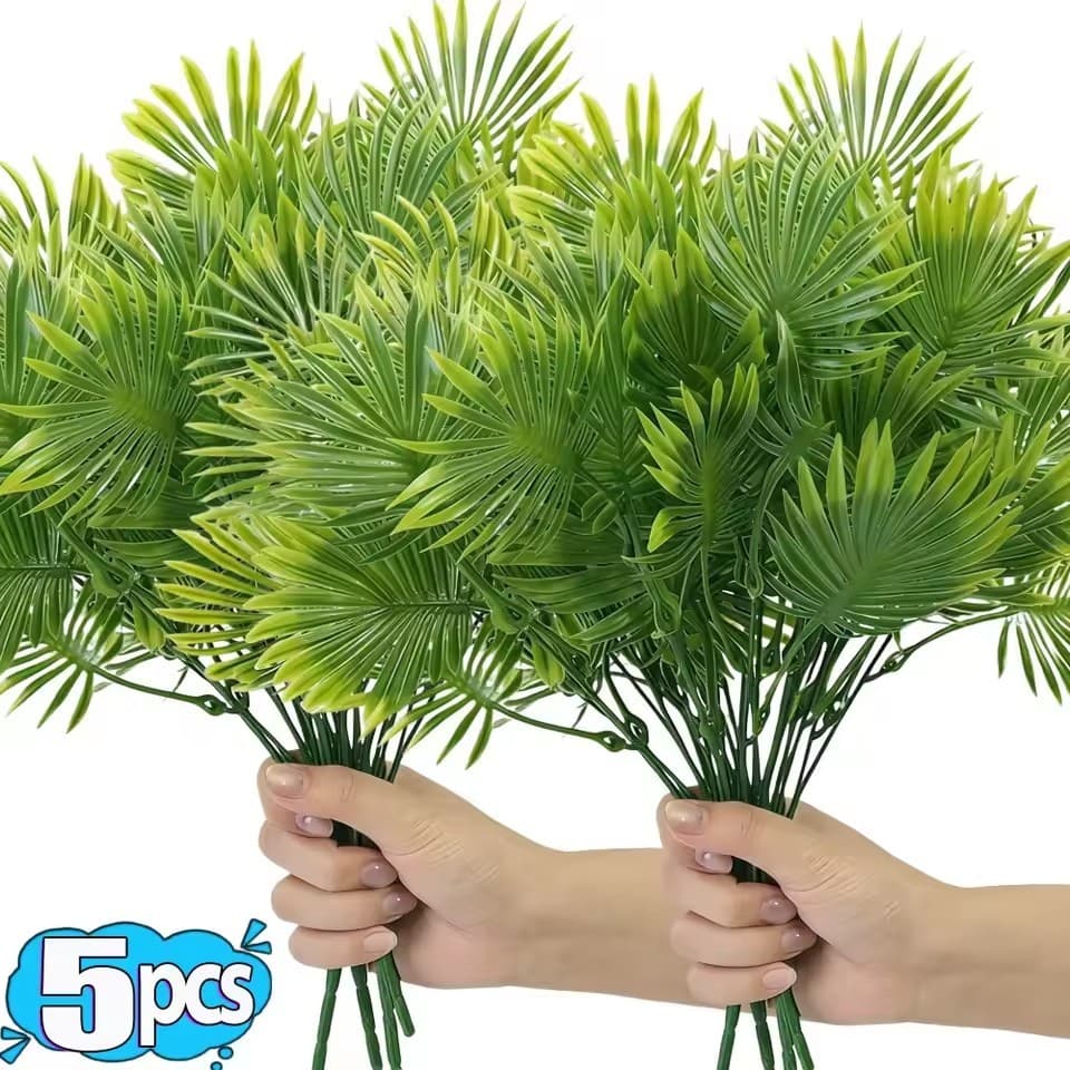 Folhas De Tartaruga Artificiais-De Plantas Falsas-Decoração De Festa De Casamento Na Praia-Planta Artificial Realista Va