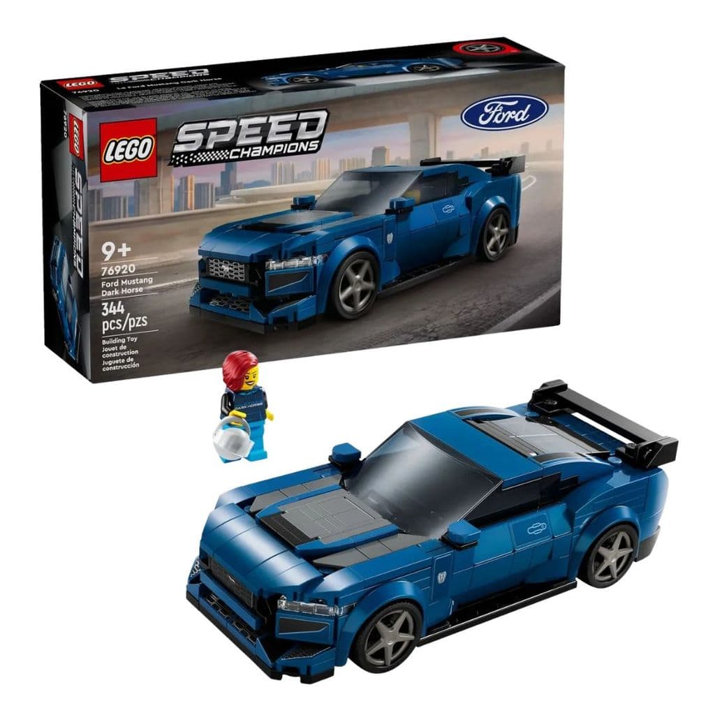 Lego Ford Mustang Dark Horse Speed Champions 344 Peças - Lego