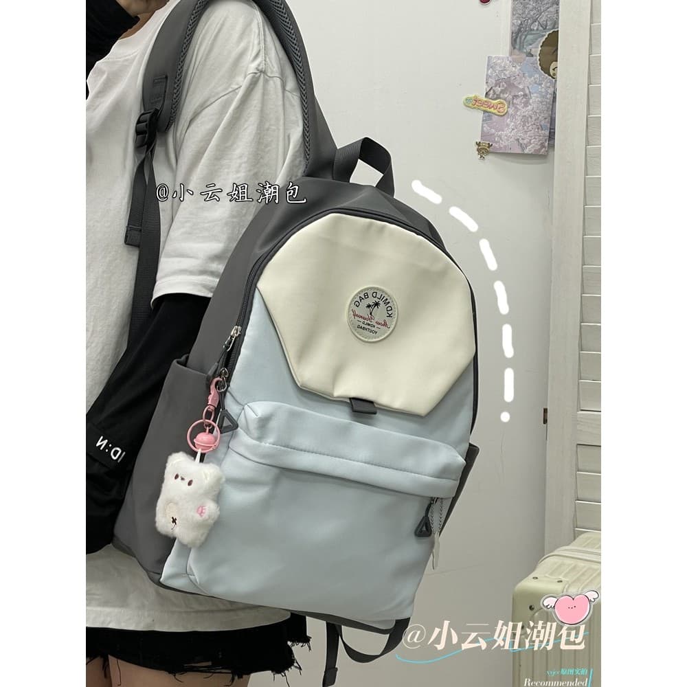 Japonês mochila feminina estudantes do ensino médio grande capacidade Casual nicho estudante universitário mochila Mini