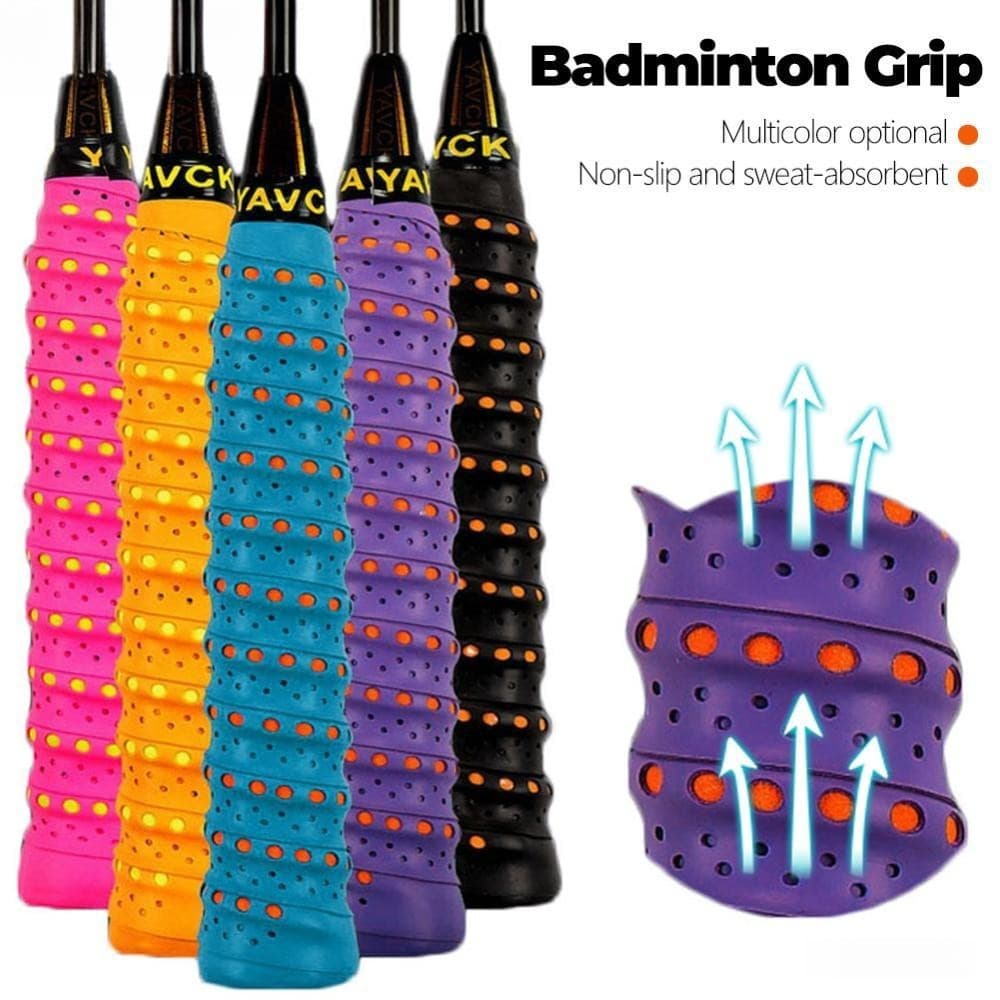 Fita Antiderrapante Badminton Aperto Tênis Overgrip Esportiva Para Vara De Pesca Squash Padel Raquete C3Z6 FZIG