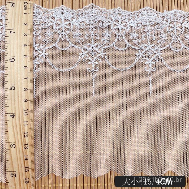 Tecido de renda, acabamento de saia de renda estilo Lolita, acessórios de vestuário feminino, acessórios de vestuário DI