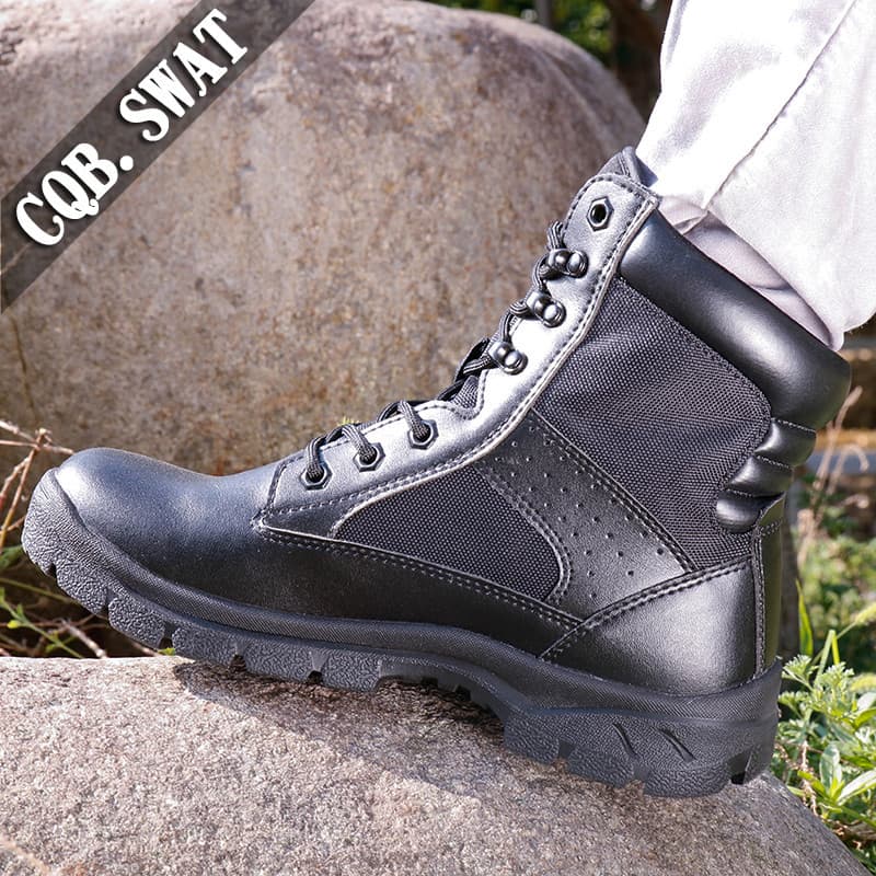 Primavera respirável meados de corte botas de combate Ultra-leve ao ar livre botas gerais Martin tático deserto caminhad