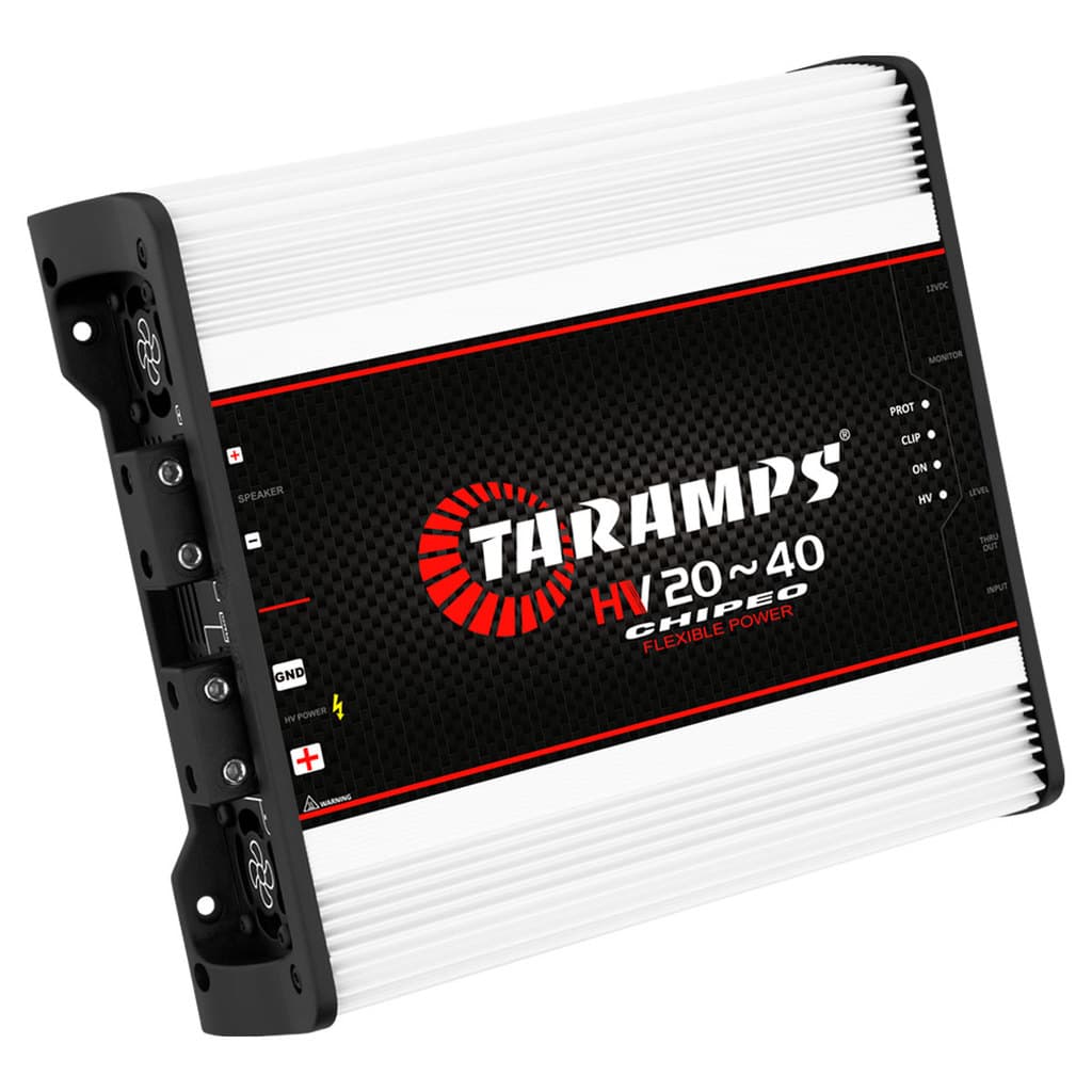 MODULO AMPLIFICADOR TARAMPS HV 20~40 CHIPEO 1 CANAL POTENCIA DE 20.000 ~ 40.000 RMS