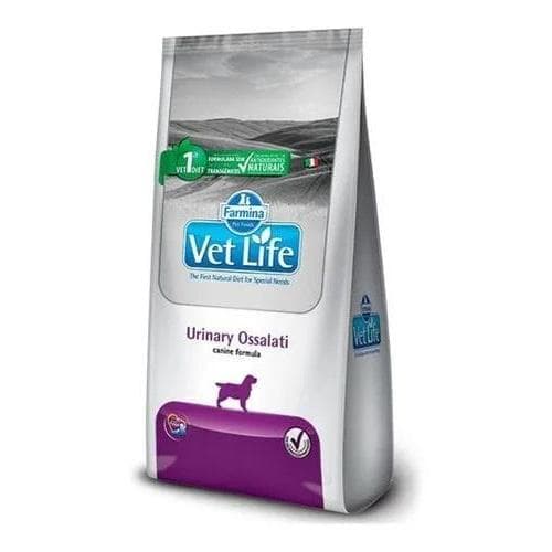 Ração Farmina Vet Life Ossalati 10,1kg Para Cães Com Pedras Nos Rins