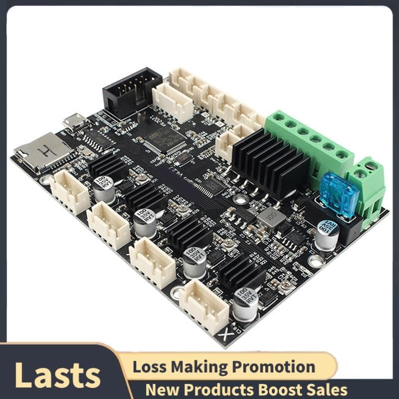 Placa-Mãe Silenciosa Para Peça De Impressora 3D TMC2208 V4.2.2 Compatível Com-3V2 4.2.7 Acessórios-3 V2-3pro A