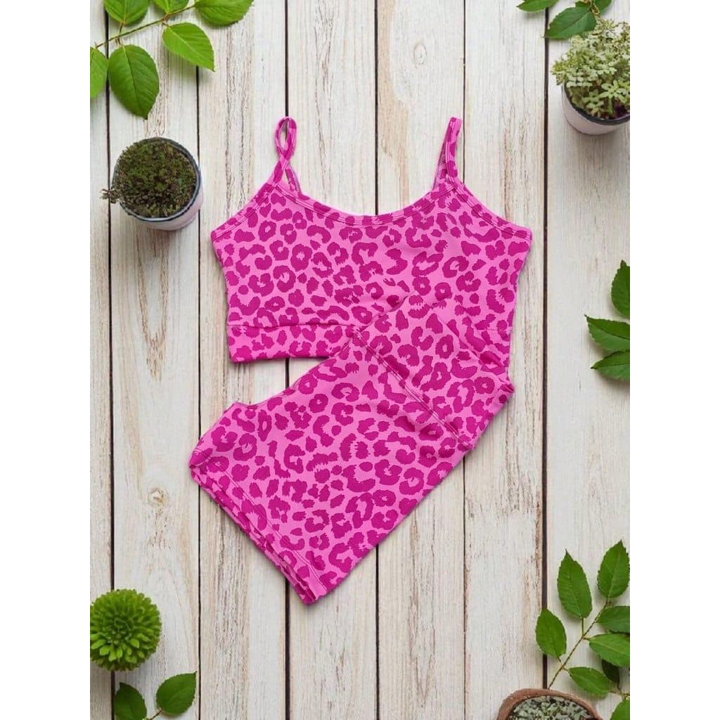 Conjunto Feminino Academia Onça