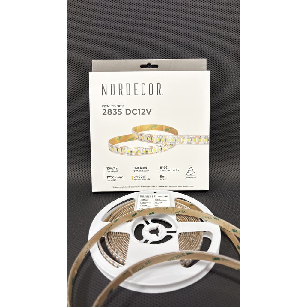 Fita Led Area Externa Nordecor 15w/m 4000k 5m Ip66 4000k