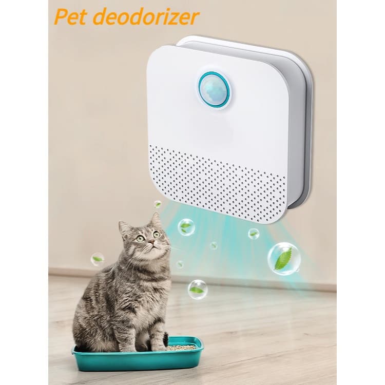 Desodorizador para Animais de Estimação, Purificador de Odor de Urina de Areia Sanitária para Gatos, Desodorizante Recar