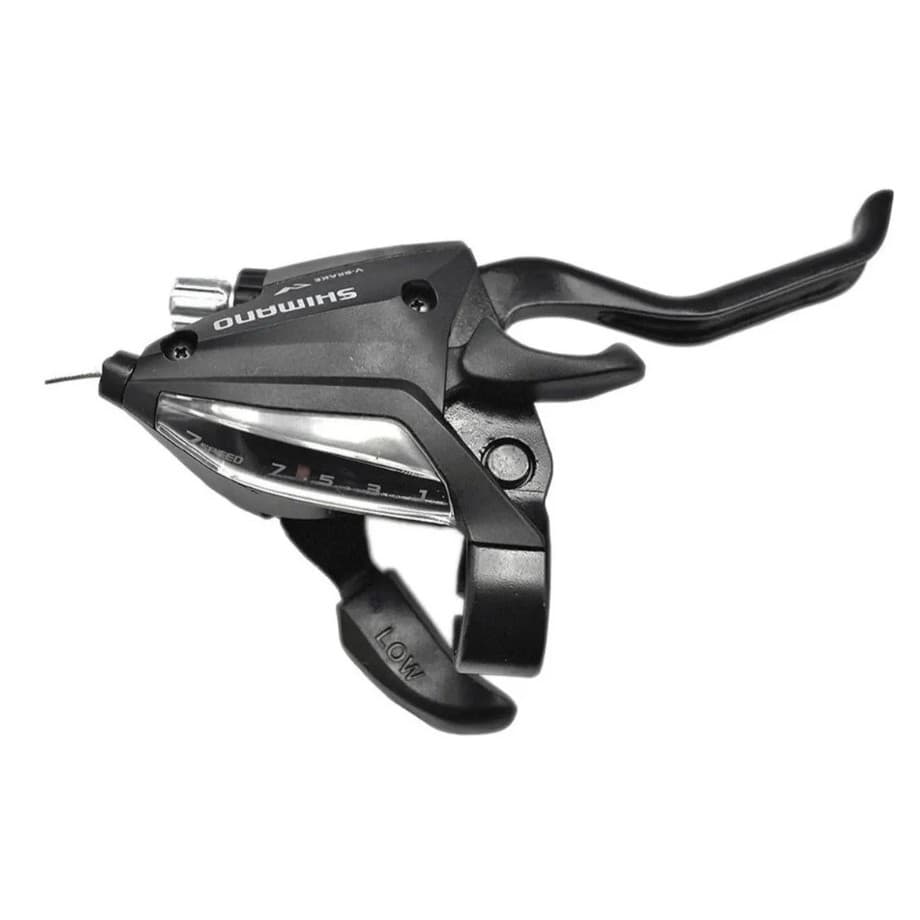 Alavanca Câmbio/Freio Shimano. St-Ef500 Ezfire 7v lado Direito, C/Cabo