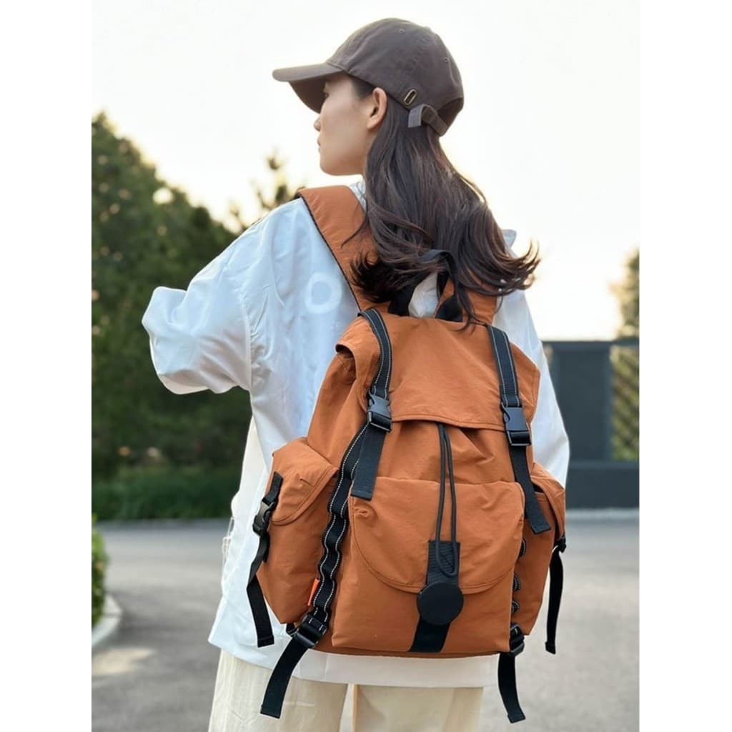 França MKPREF mochila para caminhadas ao ar livre, bolsa de caminhada feminina, mochila de grande capacidade, bolsa esco