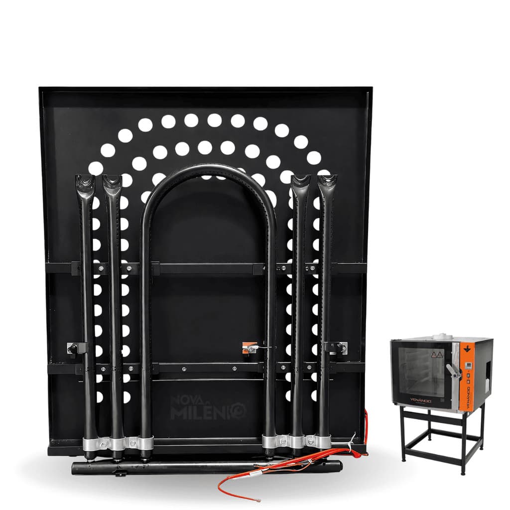 Gaveta Queimador Completa P/ Forno Curviline FTC05 Venancio