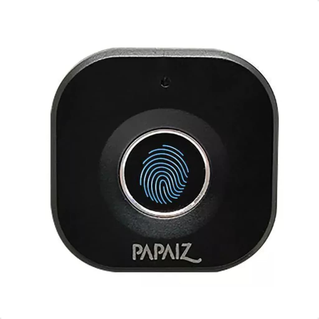 Fechadura Digital Móveis Papaiz PPZ1001 Biométrica Gaveta Armário Sem Chave