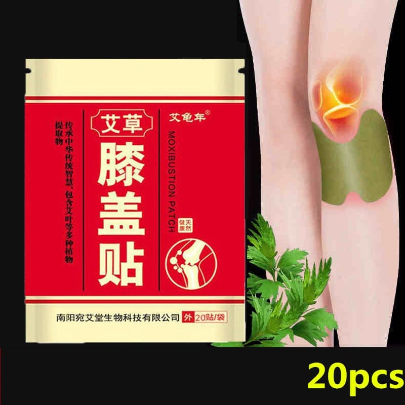 20 Adesivo Alívio De Dores No Joelho Pescoço Ombro Power Knee Patch Analgesico  Joelho Pescoço Costas Articulações Artri