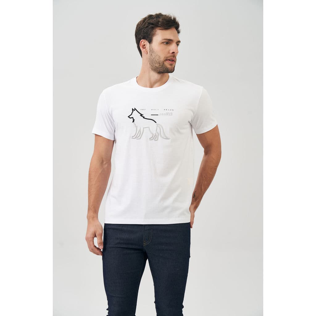 Camiseta Contorno Duplo Masculina Acostamento