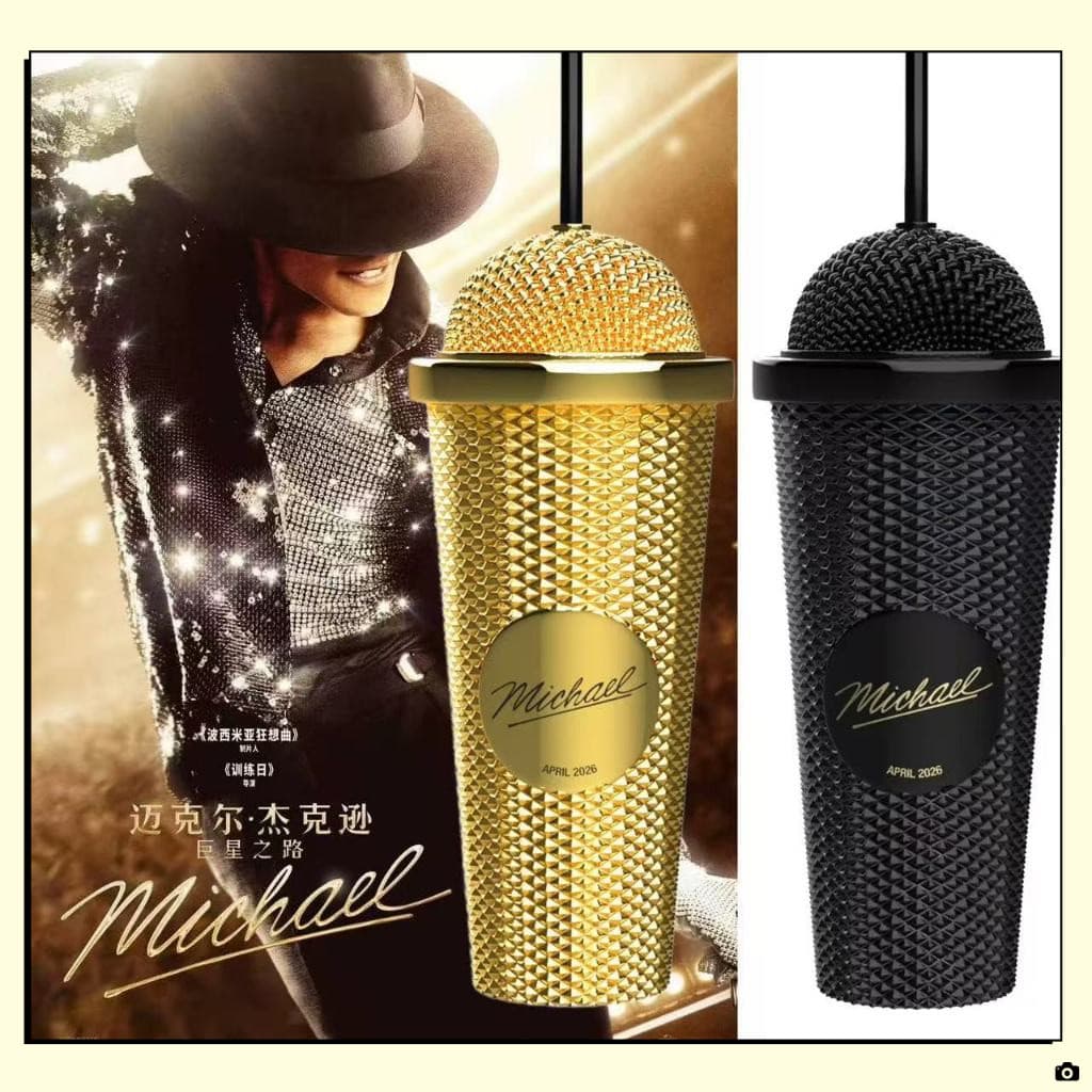 2026 Michael Jackson : The Road to Superstar : Caneca De Microfone , Balde De Chapéu