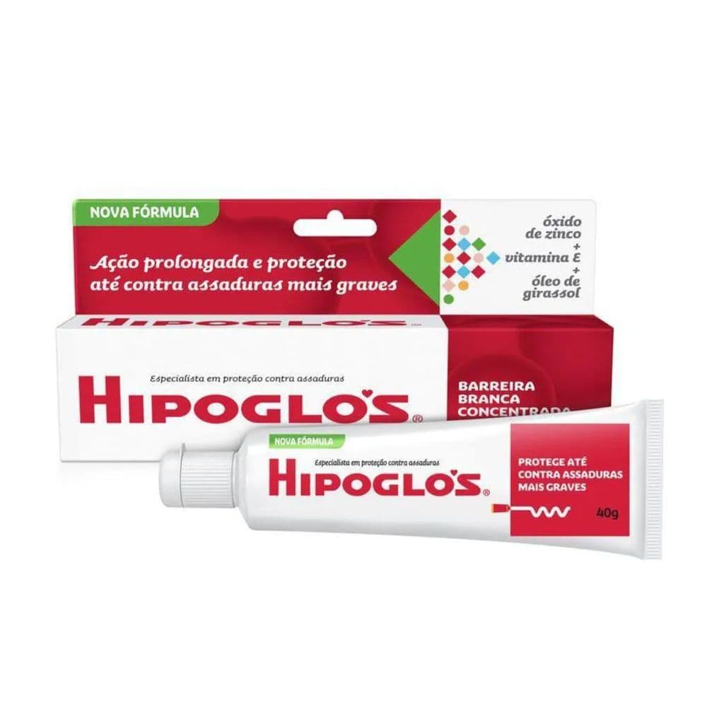 Creme para Assaduras Hipoglos Original Trata e Previne 40g