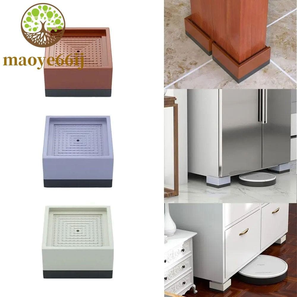 Almofada Para Pés De Móveis MAOYE66 , Elevadores De Mesa , Riser De Cama Ajustável , Suporte Cadeira Com Absorção De Cho