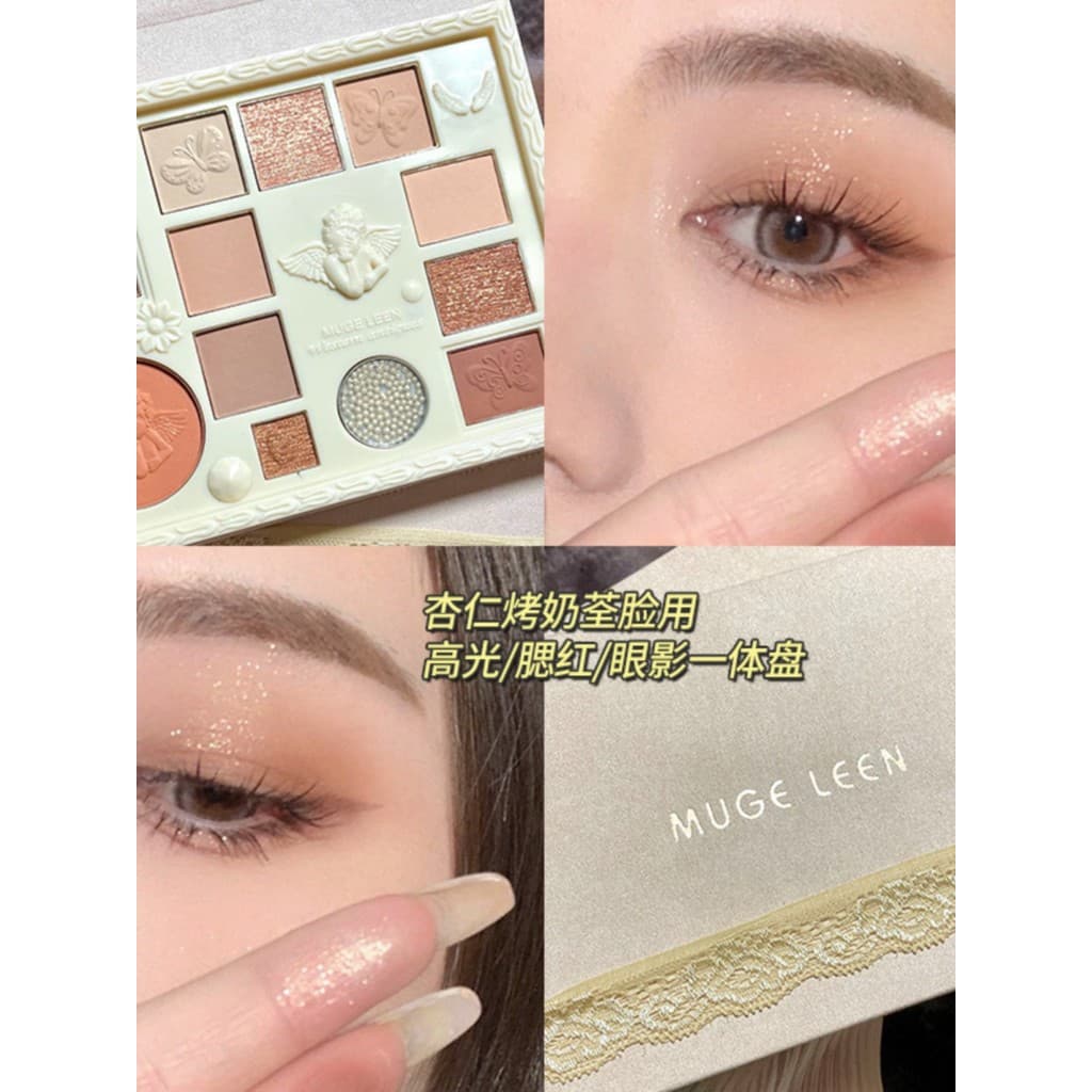 Puro desejo estilo em relevo paleta de sombra nicho marca brilhando High-End Super quente ins barato estudante 2021 novo