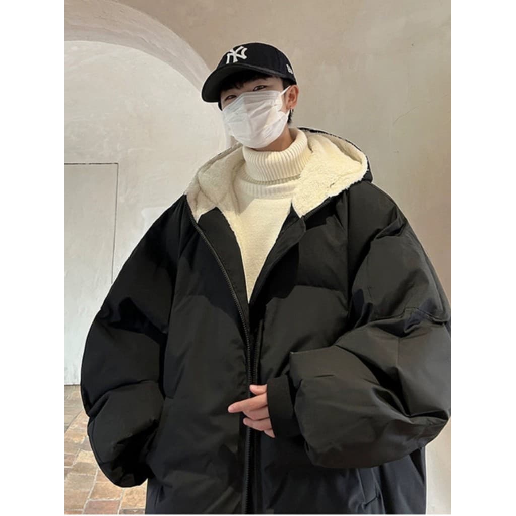 Fora de temporada para baixo acolchoado jaqueta masculina inverno street Wear hiphop High street jaqueta estilo japonês