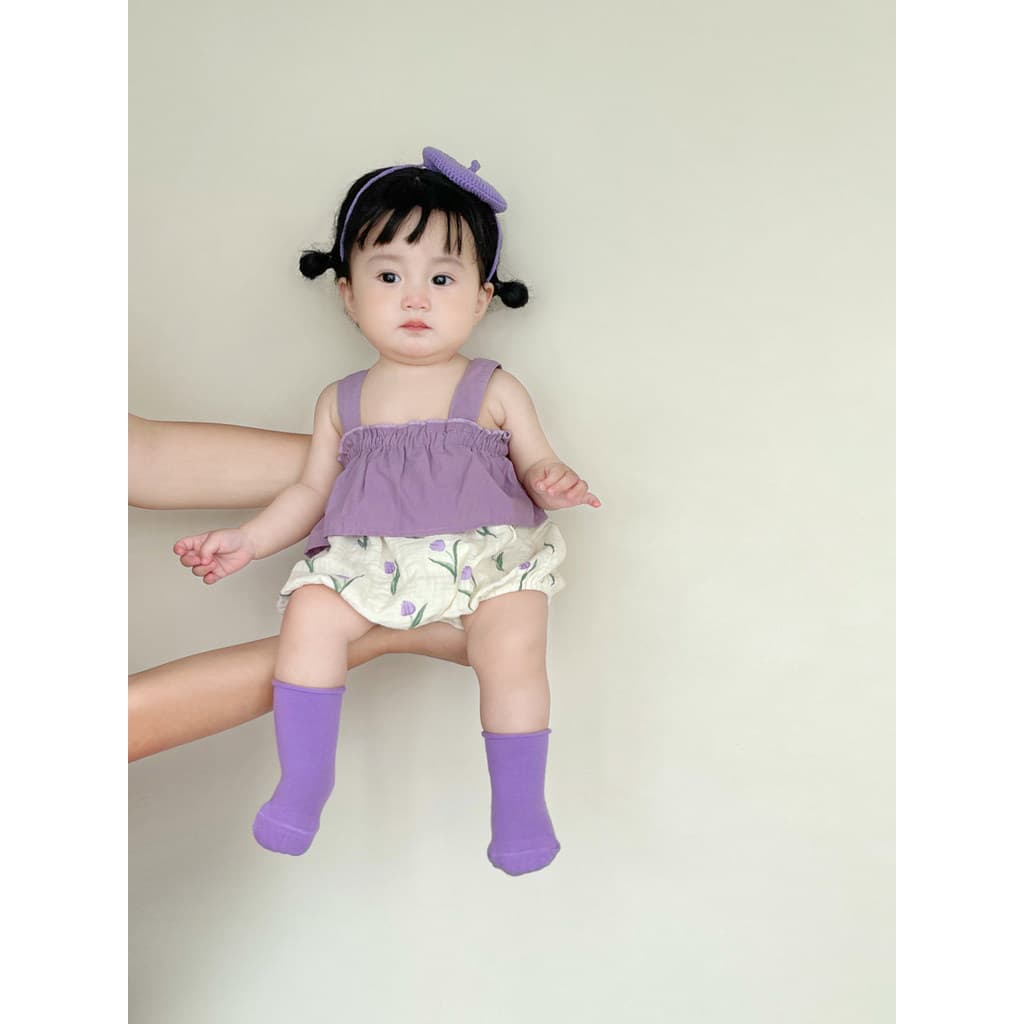 Ins verão infantil bebê estilingue macacão bebê menina roupas de verão tulipa bebê macacão estilo fino verão
