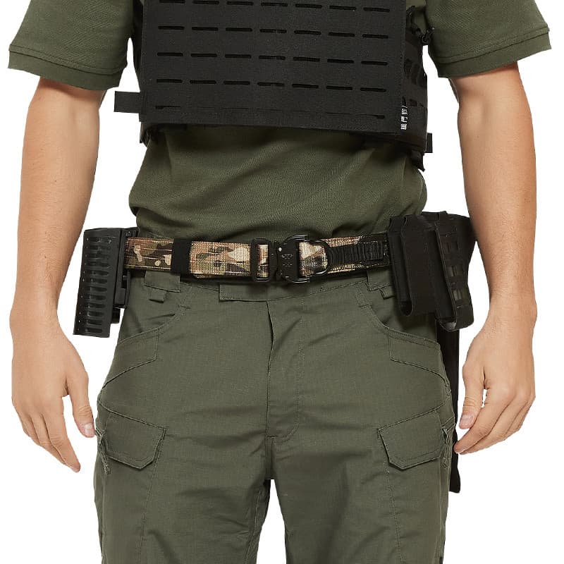 Combate macaco Ronin cinto interno mc camuflagem Cobra fivela molle cinto tático dupla camada leve uso ao ar livre