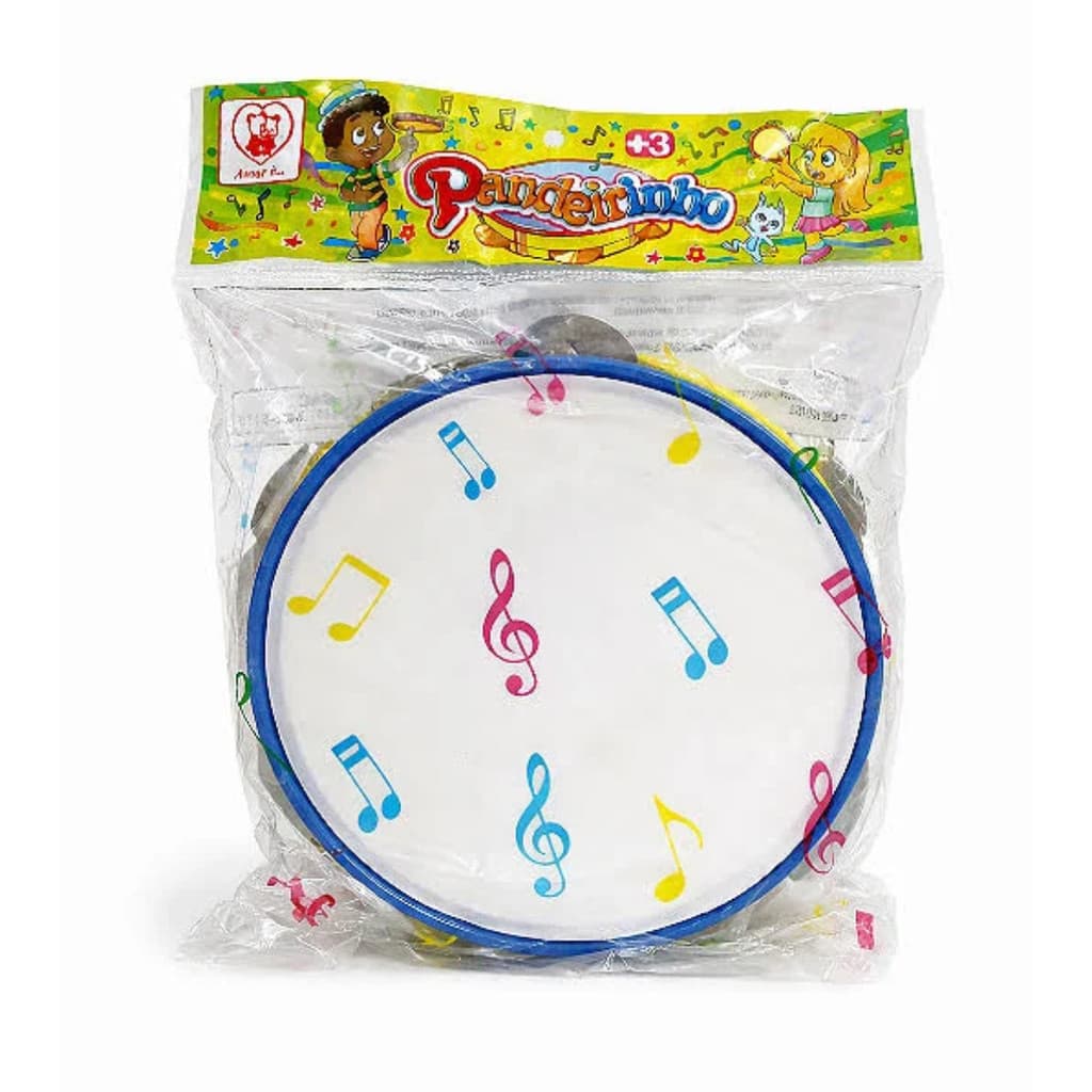 Pandeiro Infantil Pequeno Nosso Samba