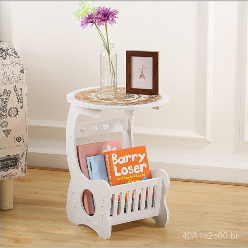 Mesa de centro para sala de estar, mesa lateral criativa para sofá, mesa pequena, mesa de cabeceira para quarto, mesa re