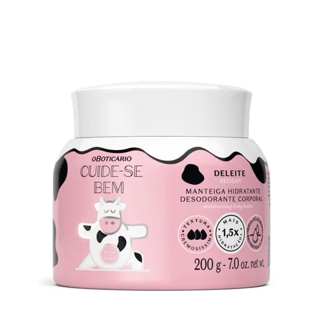 Manteiga Hidratante Corporal Cuide-Se Bem Deleite 200g