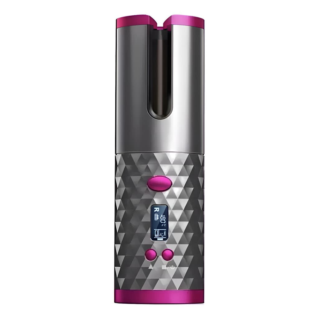 Modelador De Cachos Portátil Prático Automático Usb Sem Fio Cinza-escuro Usb 127/220v
