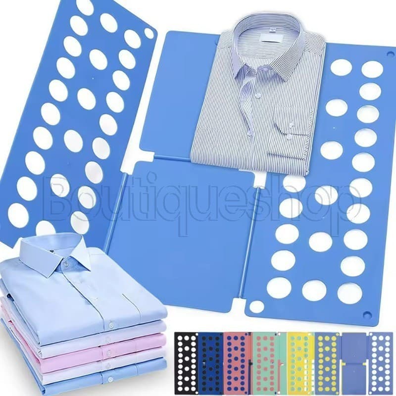 Placa Dobrável De Classificação De Calças-Roupas Preguiçosas-De Empilhamento De Camisetas-Ferramenta De Organização De G