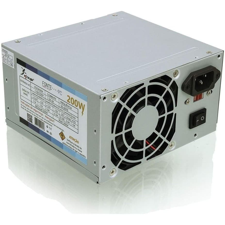 FONTE 200W ATX KNUP KP-517